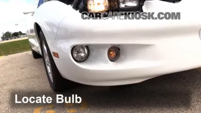 1999 Pontiac Firebird Formula 5.7L V8 Convertible Éclairage Feux de stationnement